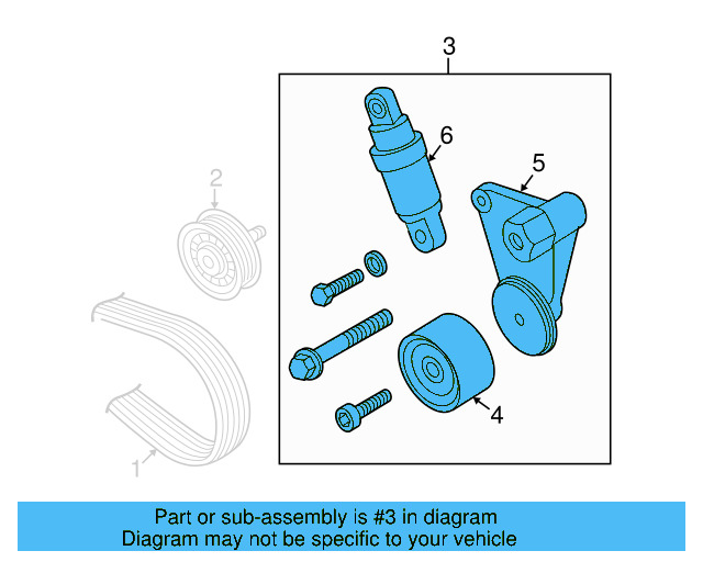 Belt Tensioner 07D-903-315-J - View 5