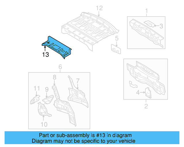 Reinforcement 3C5-813-528 - View 5