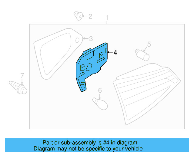 Socket Plate 5C6-945-257-A - View 4