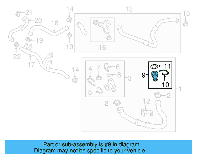 Coupling 5Q0-122-291-DA