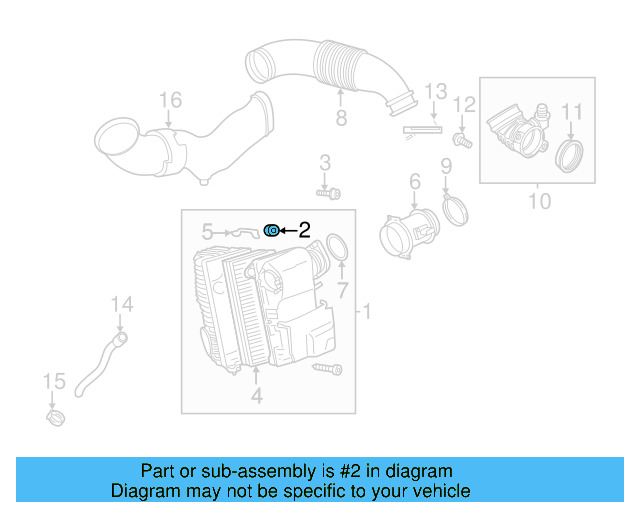 Air Cleaner Assembly Mount Kit 7L0-198-129-A - View 28
