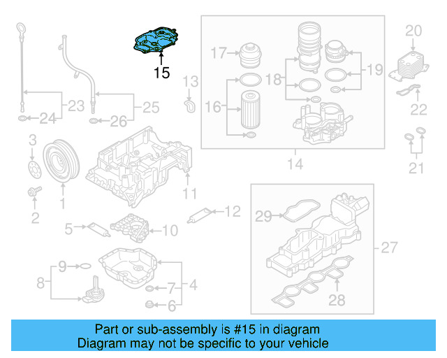 Oil Filter Housing Gasket 059-115-441-K - View 11