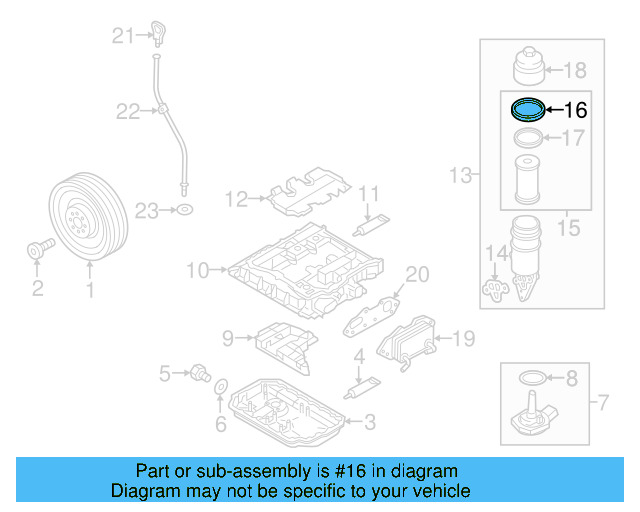 Oil Filter 057-115-561-M - View 6
