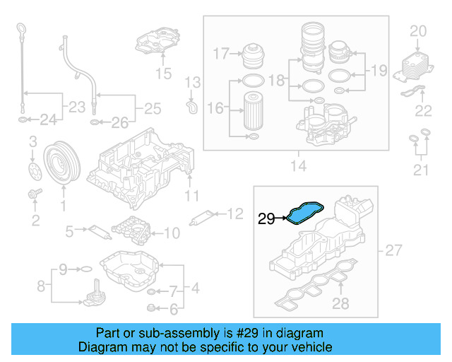 Engine Intake Manifold Gasket 059-129-717-L - View 12