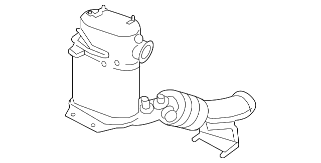 Converter & Pipe 1K0-254-708-GX - View 23