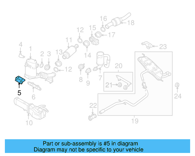 Lower Bracket 1K0-253-463-AF - View 7
