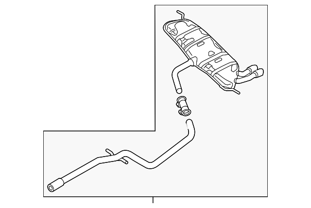 Muffler & Pipe 5K6-253-207-AL - View 3