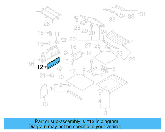 Lower Cover 3C5-867-463-A-9B9 - View 14