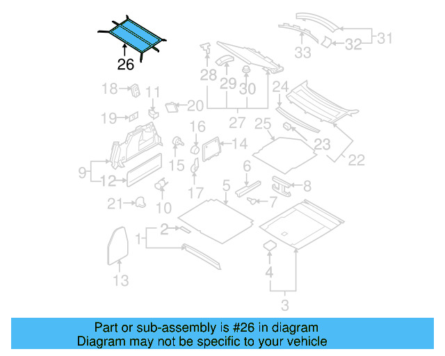 Cargo Net 3C0-867-689-A - View 5