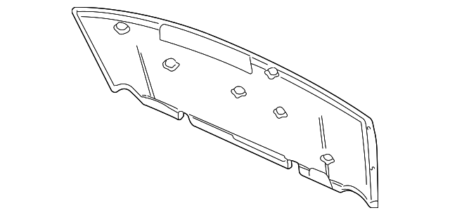 Hood Insulation Pad 1J0-863-835-G - View 7