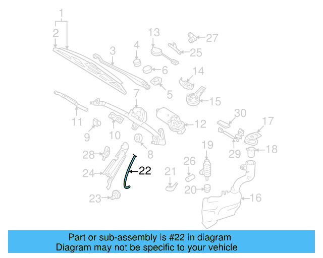 Hose 2D0-955-962 - View 100