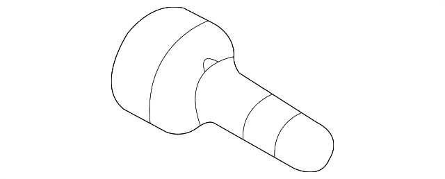 Hood Release Handle Screw N-905-488-03 - View 3