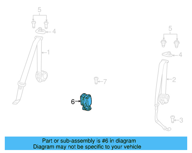 Buckle 5C5-857-739-B-QVZ - View 12