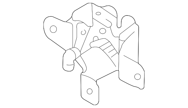 Hood Latch 1J0-823-509-E - View 8