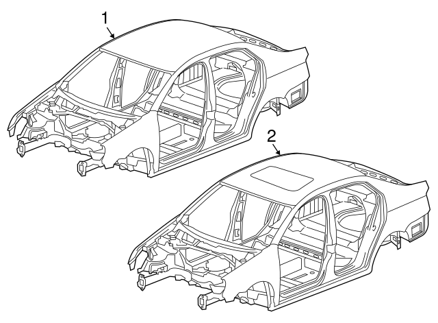 Body Assembly 5C6800701J - View 3
