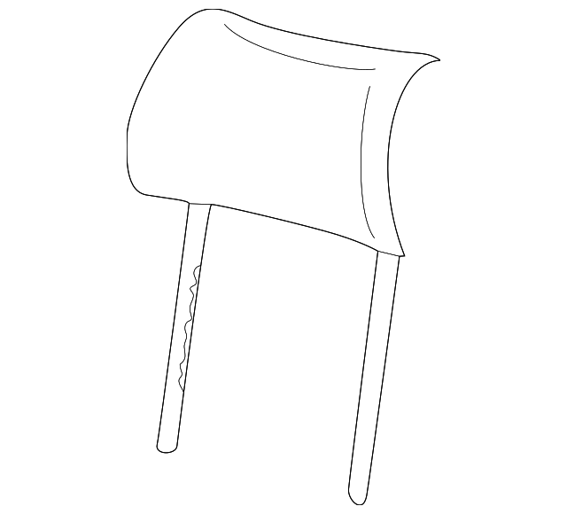 Headrest Pad 1J0-881-905-E - View 2