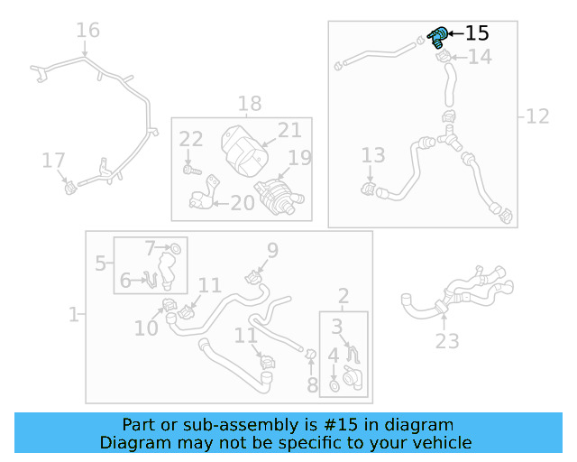 Lower Coupling 7N0-122-291 - View 13