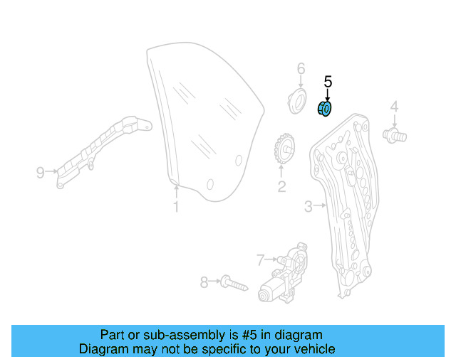 Window Motor Bolt 8Z0-837-691-C - View 48