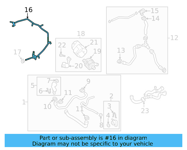 Tube 06K-121-075-BB - View 28