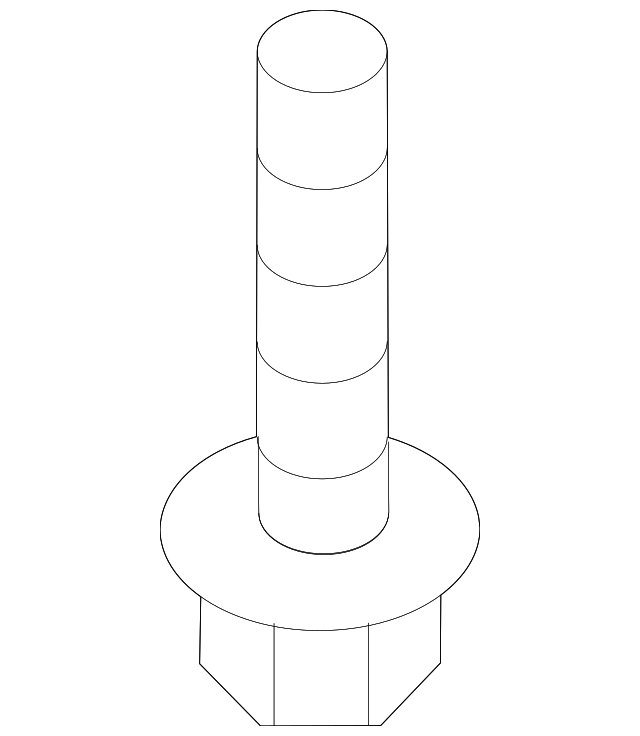 Hinge Bolt N-912-068-01 - View 8
