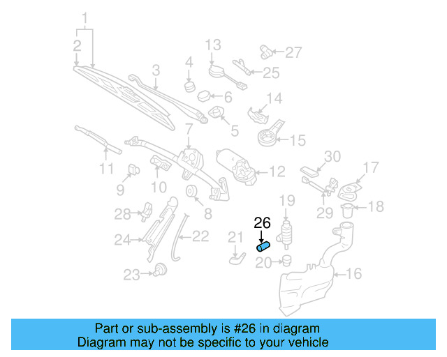 Connector Hose 443-955-665 - View 18