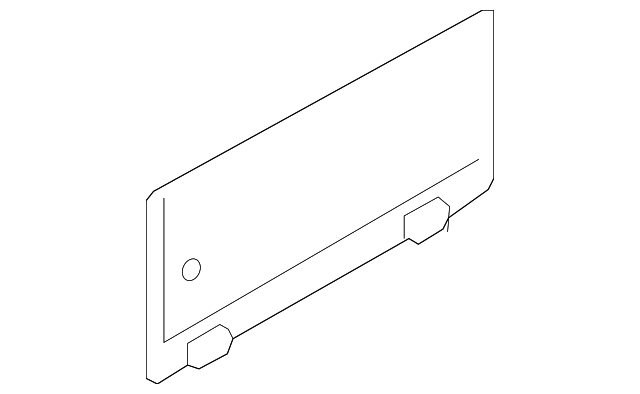 License Bracket 1KM-827-211-B - View 3
