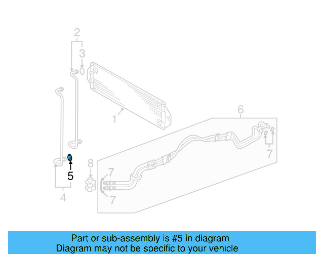 Outlet Pipe O 3W0-301-323 - View 3