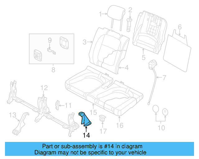 Rear Cap 5C5-885-880-82V - View 15
