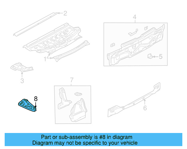 Connector Plate 1J5-813-227