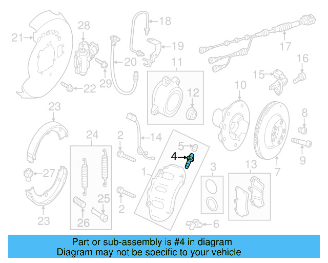 Bleeder Valve 8A0-615-273 - View 8