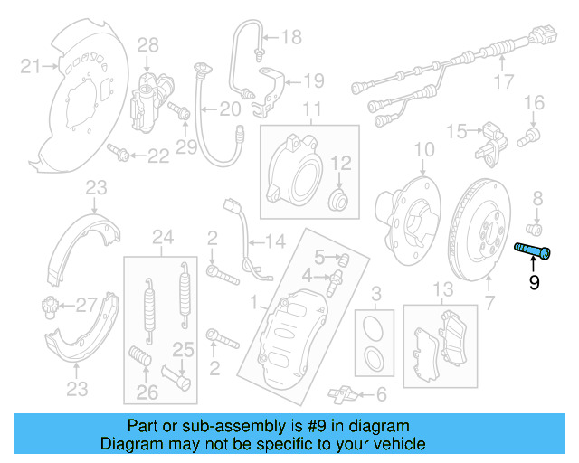 Splash Shield Bolt WHT-005-227 - View 13