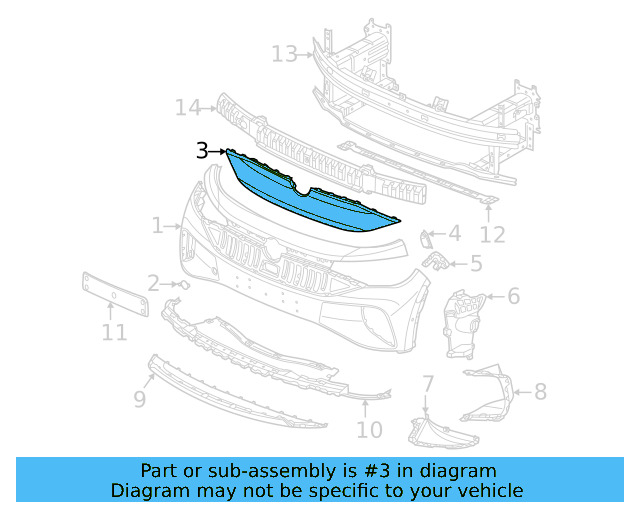 Center Filler 11A-807-185-A-C3J