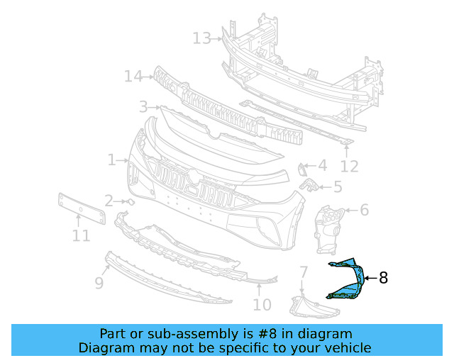 Outer Duct 11A-853-950-9B9 - View 3