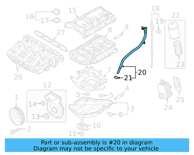Tube 06K-115-610-M - View 40