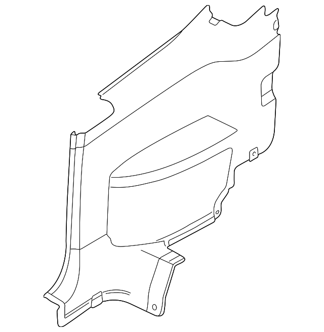 Quarter Trim Panel 1EM-867-044-AJ-HFU