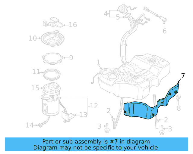 Tank Shield 561-201-307 - View 10