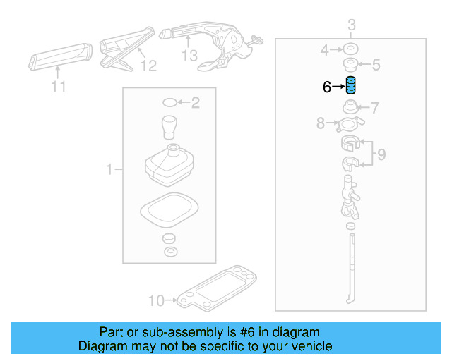 Lever Assembly Lower Bushing 1K0-711-067-C - View 27