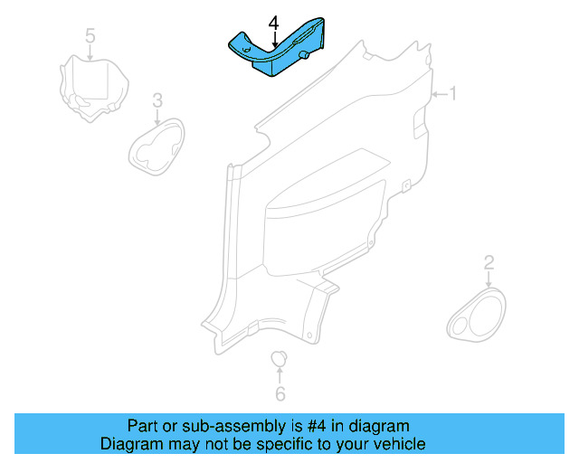Insert Panel 1E0-868-843-B-B41 - View 2