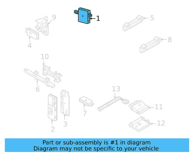 Control Module 5WA-959-436-H - View 2
