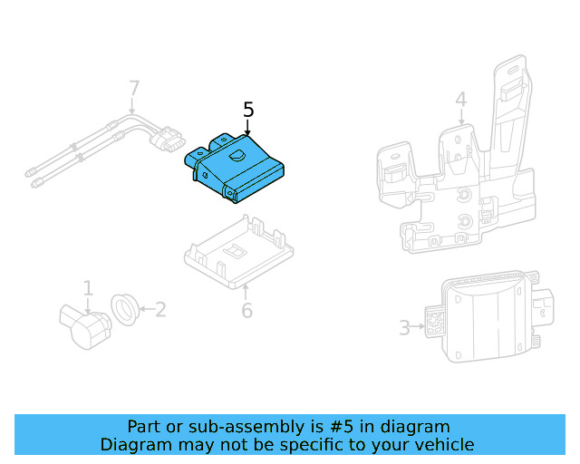 Sensor (Unpainted) 5wa919275cgru