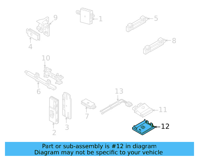 Control Module Bracket 3G0-962-283-A - View 21