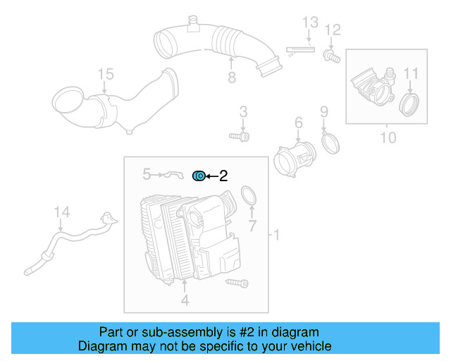 Air Cleaner Assembly Mount Kit 7L0-198-129-A - View 31