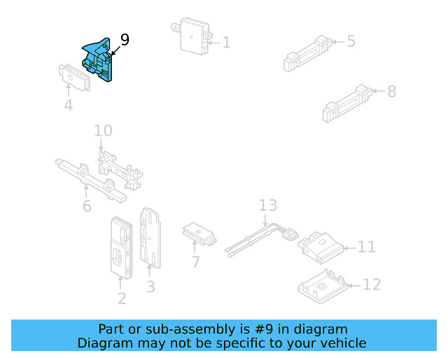 Antenna Mount Bracket 10A-971-592 - View 3