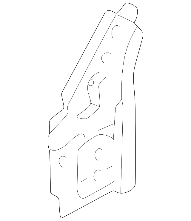 Inner Hinge Pillar 3B0-810-180-C - View 9