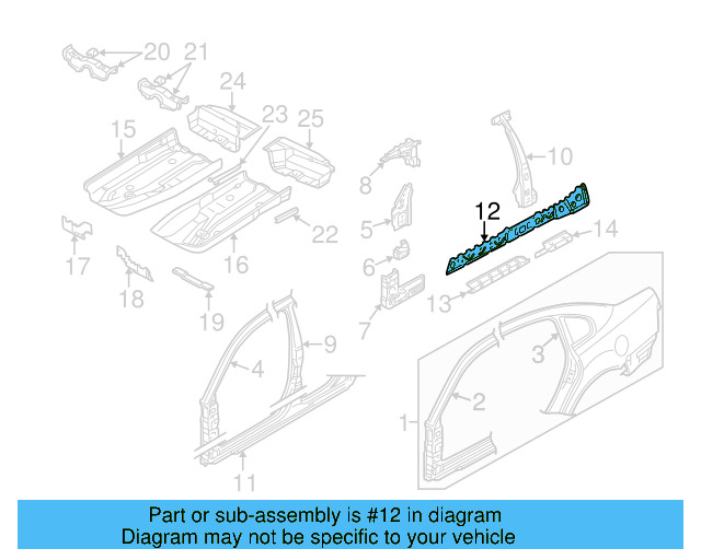 Inner Rocker 3B4-810-599-B - View 8
