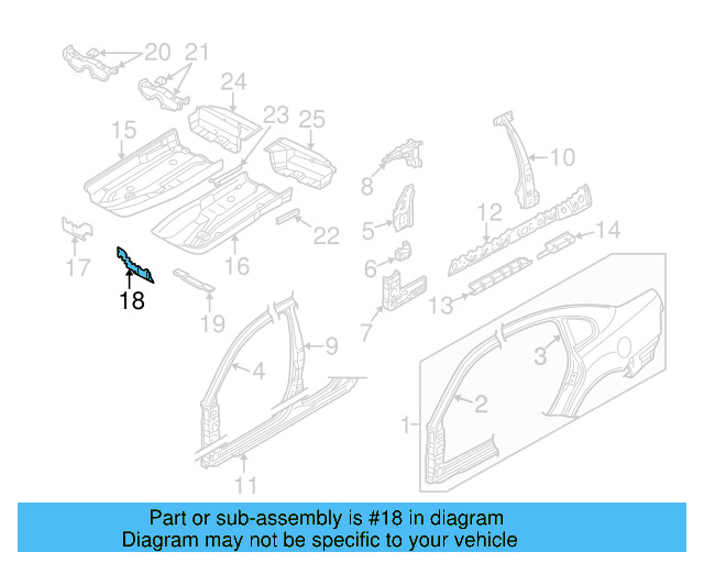 Filler Plate 8D0-805-501 - View 11