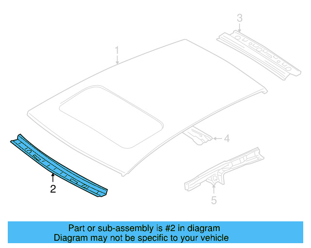 Header Panel 1K6-817-123-D - View 7