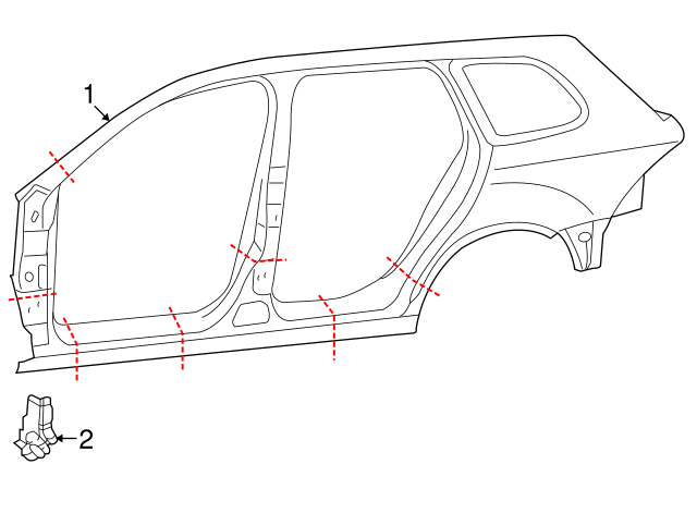 Aperture Panel 5C6-809-836 - View 2