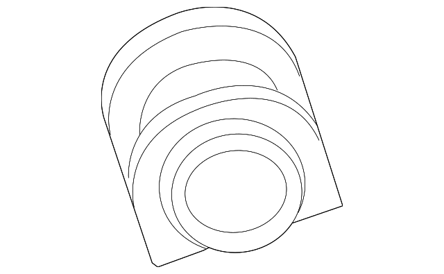 Stabilizer Bar Bushing 7B0-411-314-B