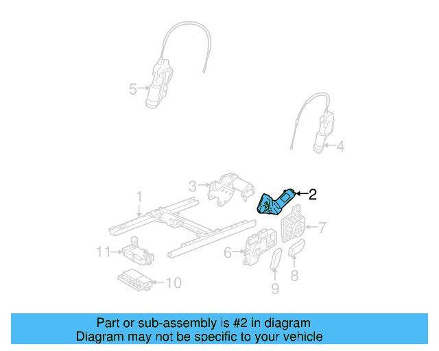 Adjust Motor 7L0-959-761-A